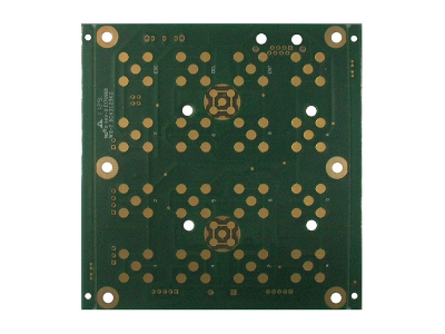 Six layer bonded IC gold plate